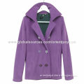 Women's Fashion Jacket with Bonded Micro Polar Fleece, Wind-stop and Breathable